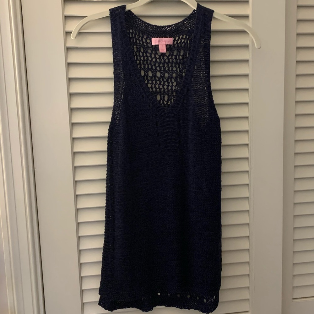 Lilly Pulitzer Crocheted Tank